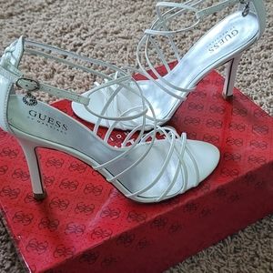 White Guess shoes
